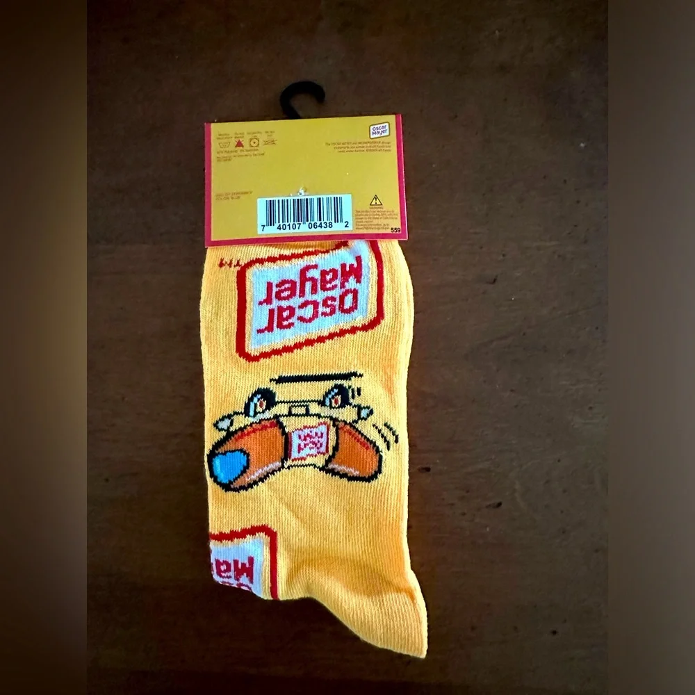🌵3/$15 Oscar Mayer Weiner crew socks (see description)